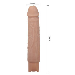 PRETTY LOVE - RUFUS FLEXIBLER REALISTISCHER VIBRATOR – Produktansicht 8