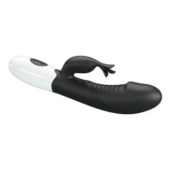 PRETTY LOVE - RASMUSSEN 30-FUNKTIONEN-HASE-VIBRATOR SCHWARZ – Produktansicht 5