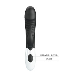 PRETTY LOVE - RASMUSSEN 30-FUNKTIONEN-HASE-VIBRATOR SCHWARZ – Produktansicht 9