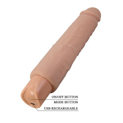 PRETTY LOVE - SOREN FLEXIBLER REALISTISCHER VIBRATOR – Produktansicht 7
