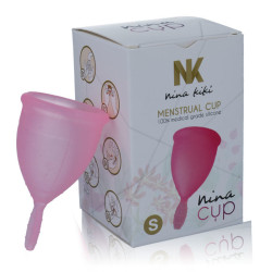 NINA KIKÍ - MENSTRUAL CUP ROSA - GRÖSSE S – Produktansicht 4