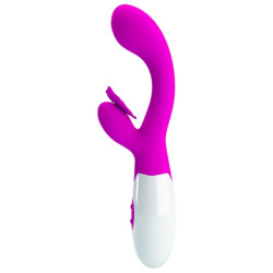 PRETTY LOVE - BUTTERFLY KISS 30-FUNKTIONEN-HASENVIBRATOR LILA – Produktansicht 3