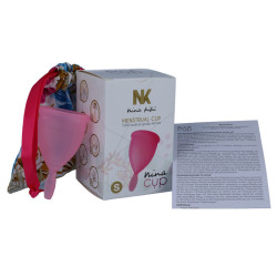 NINA KIKÍ - MENSTRUAL CUP ROSA - GRÖSSE S – Produktansicht 5