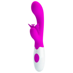 PRETTY LOVE - BUTTERFLY KISS 30-FUNKTIONEN-HASENVIBRATOR LILA – Produktansicht 4