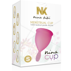 NINA KIKÍ - MENSTRUAL CUP ROSA - GRÖSSE S – Produktansicht 6