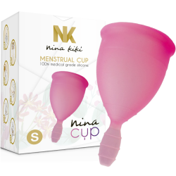 NINA KIKÍ - MENSTRUAL CUP ROSA - GRÖSSE S – Produktansicht 7