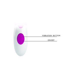PRETTY LOVE - BUTTERFLY KISS 30-FUNKTIONEN-HASENVIBRATOR LILA – Produktansicht 10