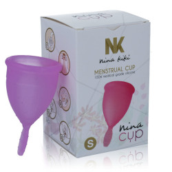NINA KIKÍ - MENSTRUAL CUP LILA - GRÖSSE S – Produktansicht 3