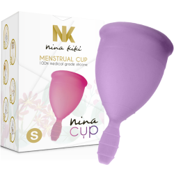 NINA KIKÍ - MENSTRUAL CUP LILA - GRÖSSE S – Produktansicht 4