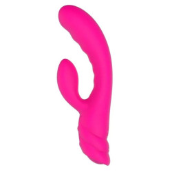 NALONE - PURE X2MAGIC STICK RABBIT VIBRATOR ROSA – Produktansicht 3