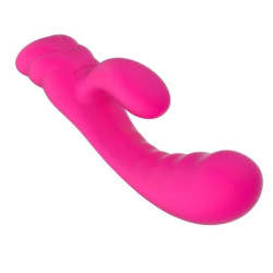 NALONE - PURE X2MAGIC STICK RABBIT VIBRATOR ROSA – Produktansicht 4