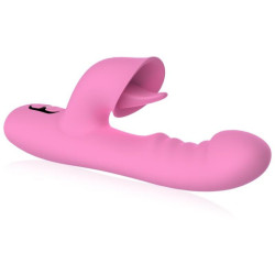 NALONE - T-MAY MAGIC STICK RABBIT VIBRATOR - ROSA – Produktansicht 3