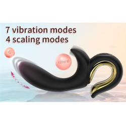 NALONE - LULU MAGIC STICK RABBIT VIBRATOR ROSA – Produktansicht 3
