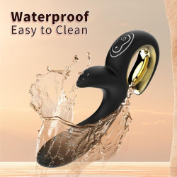NALONE - LULU MAGIC STICK RABBIT VIBRATOR ROSA – Produktansicht 9