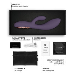 LELO - INA THRUST RABBIT STOSSVIBRATOR LILA – Produktansicht 10