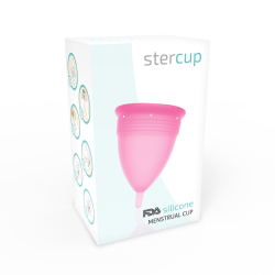 STERCUP - FDA SILIKON-MENSTRUALCUP ROSA - GRÖSSE L – Produktansicht 5