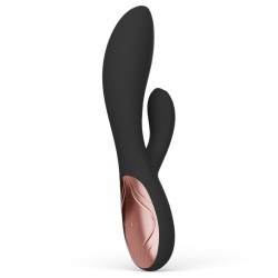 LELO - INA THRUST RABBIT STOSSVIBRATOR SCHWARZ – Produktansicht 2