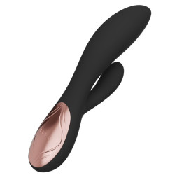 LELO - INA THRUST RABBIT STOSSVIBRATOR SCHWARZ – Produktansicht 3