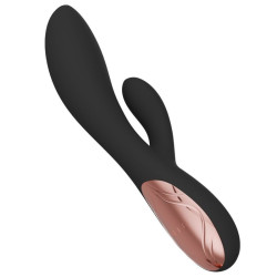 LELO - INA THRUST RABBIT STOSSVIBRATOR SCHWARZ – Produktansicht 4