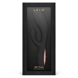 LELO - INA THRUST RABBIT STOSSVIBRATOR SCHWARZ – Produktansicht 11