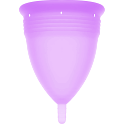 STERCUP - FDA SILIKON-MENSTRUALCUP FLIEDER - GRÖSSE L – Produktansicht 3