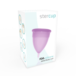 STERCUP - FDA SILIKON-MENSTRUALCUP FLIEDER - GRÖSSE L – Produktansicht 5