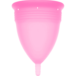 STERCUP - FDA SILIKON-MENSTRUALCUP ROSA - GRÖSSE S – Produktansicht 3