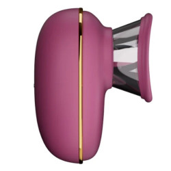 SHE.E.O - AUTOMATISCHE KLITORASSTIMULATIONSPUMPE MIT LECKEFFEKT (LILA) – Produktansicht 2