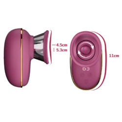 SHE.E.O - AUTOMATISCHE KLITORASSTIMULATIONSPUMPE MIT LECKEFFEKT (LILA) – Produktansicht 5