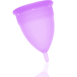 STERCUP - FDA SILIKON-MENSTRUALCUP FLIEDER - GRÖSSE S – Produktansicht 2