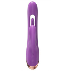 SHE.E.O - HASEN-G-PUNKT-VIBRATOR MIT DIGITALER BEWEGUNG, LILA – Produktansicht 3