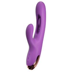 SHE.E.O - HASEN-G-PUNKT-VIBRATOR MIT DIGITALER BEWEGUNG, LILA – Produktansicht 5