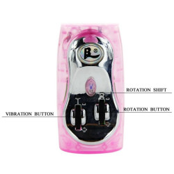 BAILE - VIBRATOR MIT ROTATION UND RABBIT MULTIVE SPEED UND MULTIROTATION – Produktansicht 6