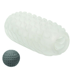 CALEXOTICS - BOUNDLESS REVERSIBLE SQUISHY BALL STROKE GELB – Produktansicht 9