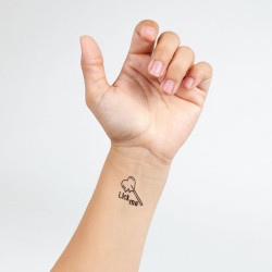 SECRET PLAY - SET MIT 10 TEMPORREN TATTOOS AUS DER CANDY COLLECTION – Produktansicht 3