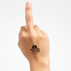 SECRET PLAY - SET MIT 10 TEMPORREN TATTOOS AUS DER SPICY COLLECTION – Produktansicht 2