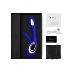 LELO - SORAYA WAVE VIBRATOR RABBIT MITTERNACHTBLAU – Produktansicht 3