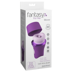 FANTASY FOR HER - LUSH KISS PLÜSCH-LILA SAUGT UND LECKT KLITORALSTIMULATOR – Produktansicht 6