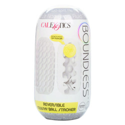 CALEXOTICS - BOUNDLESS REVERSIBLE SQUISHY BALL STROKE GRAU – Produktansicht 2