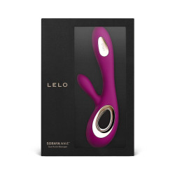 LELO - SORAYA WAVE VIBRATOR RABBIT DEEP ROSE – Produktansicht 4