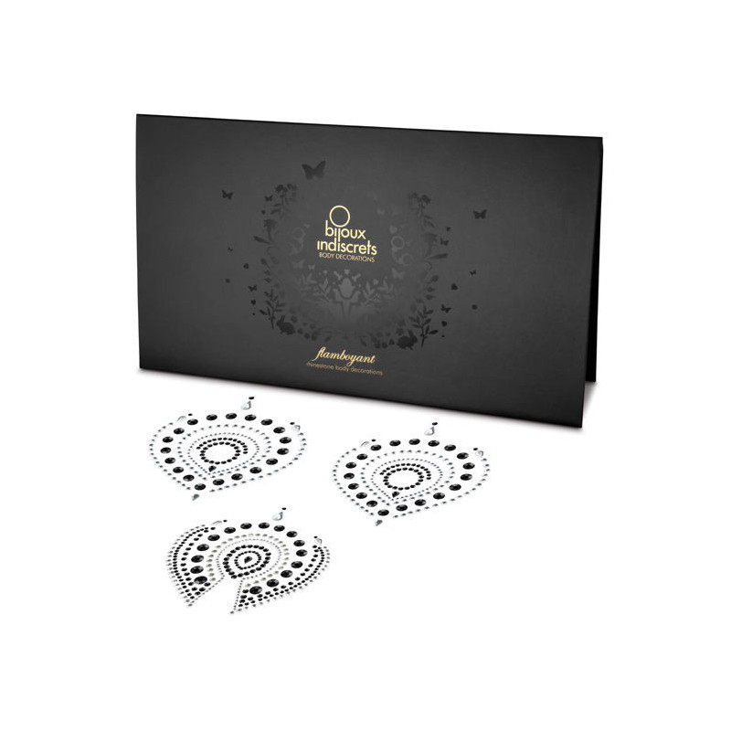 BIJOUX - INDISCRETS EXTRAVAGANTES SCHWARZ-SILBER
