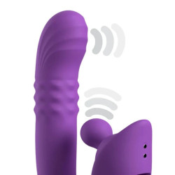 FANTASY FOR HER - HARMONI PRO PURPLE G-SPOT & CLITORAL RABBIT VIBRATOR – Produktansicht 3