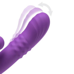 FANTASY FOR HER - HARMONI PRO PURPLE G-SPOT & CLITORAL RABBIT VIBRATOR – Produktansicht 6