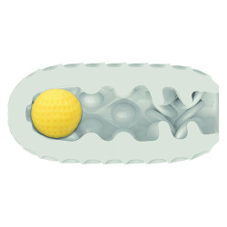 CALEXOTICS - BOUNDLESS REVERSIBLE SQUISHY BALL STROKE GRAU – Produktansicht 8