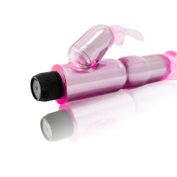 BAILE - VIBRATOR MIT EINSTELLBAREM ROSA STIMULATOR – Produktansicht 2