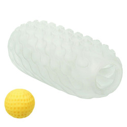 CALEXOTICS - BOUNDLESS REVERSIBLE SQUISHY BALL STROKE GRAU – Produktansicht 9