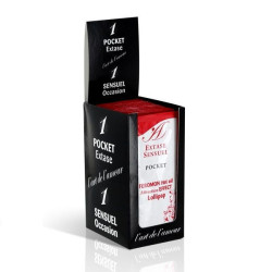 EXTASE SENSUAL - MASSAGEÖL MIT WRMEEFFEKT PHEROMONEN LOLLIPOP 10 ML – Produktansicht 2