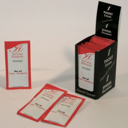 EXTASE SENSUAL - ERDBEER STIMULIERENDES ÖL 10 ML – Produktansicht 2
