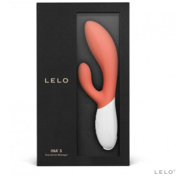 LELO - INA 3 LUXUS KORALLENKANINCHENVIBRATOR – Produktansicht 3
