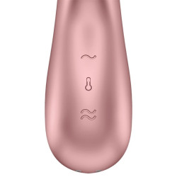 SATISFYER - HOT LOVER VIBRATOR ROSE & BEIGE – Produktansicht 3